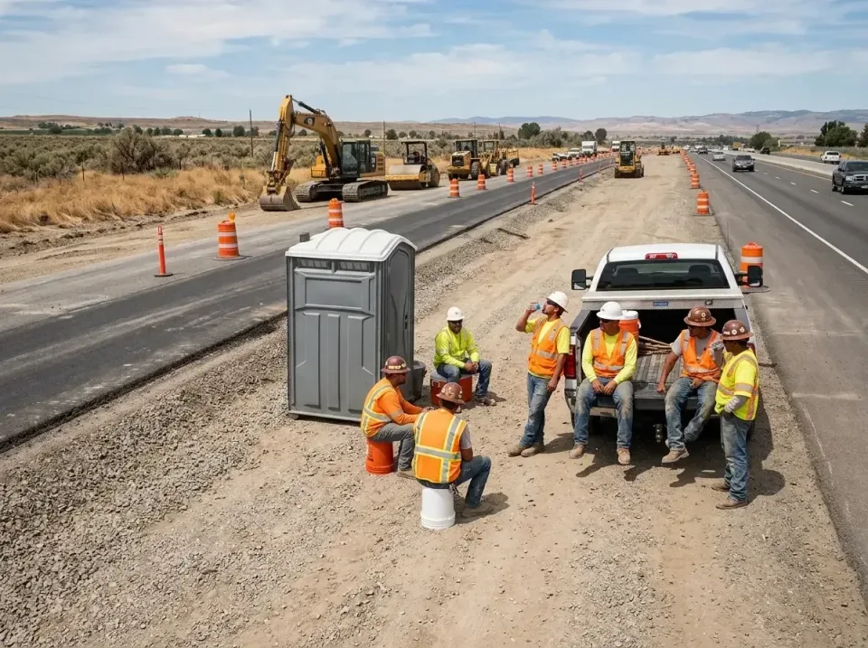 highway-road-construction-crew-007 — frequently asked questions, Porta Potty and Restroom Rentals in Maquoketa, IA